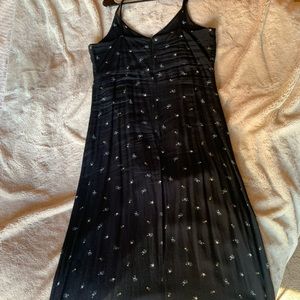 Spring Floral Detail Long Dress